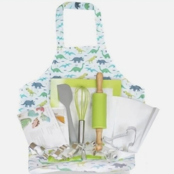 Tovla Jr. Kids' Dinosaur Baking Set - Green - Picture 4 of 13